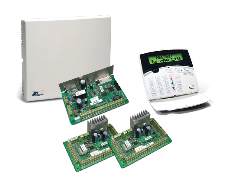 CROW ELITE 64 ZONE CONTROL PANEL+BİG LCD KEYPAD