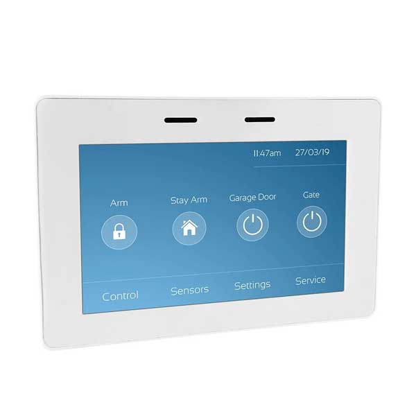 Ec-Touch Dokunmatik Keypad (Eci,Esl,Runner Uyumlu) Beyaz - Görsel 3