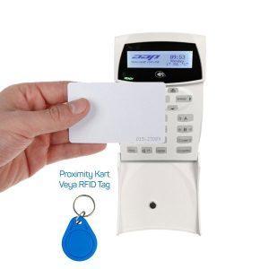 EC-LCD PROX FULL LCD KEYPAD ( Eci uyumlu) - PROX